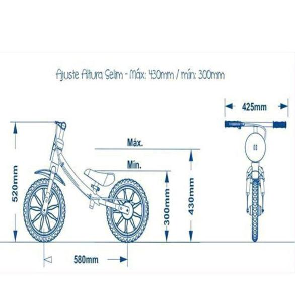 Imagem de Bicicleta Equilíbrio Balance Bike