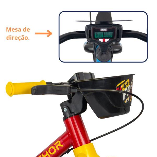 Imagem de Bicicleta Equilíbrio Balance Sem Pedal Aro 12 Fast Nathor