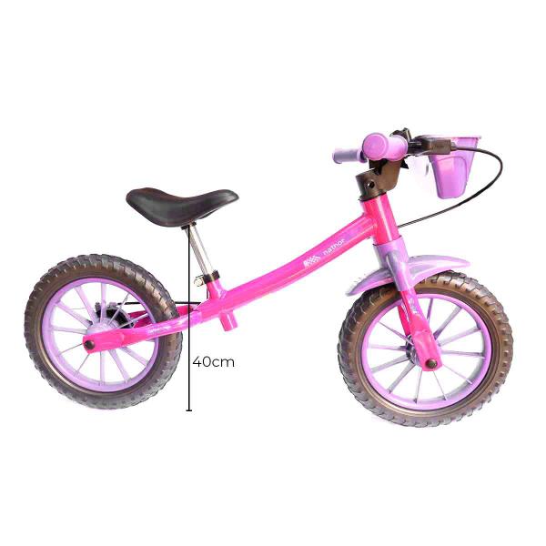 Imagem de Bicicleta Equilíbrio Nathor Balance Aro 12" Infantil C/ Freio