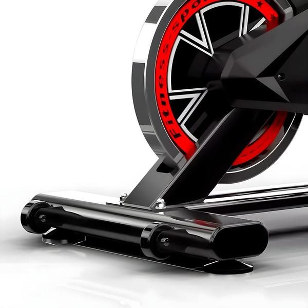 Imagem de Bicicleta Ergométrica Fitness Spinning Preto E Vermelho