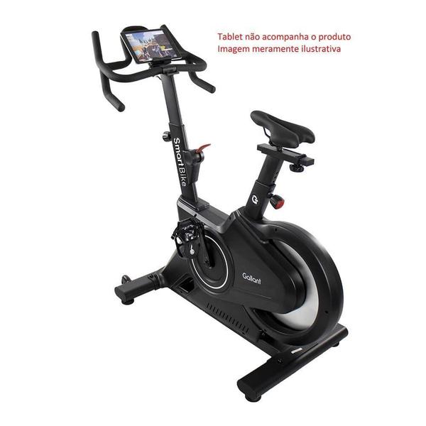 Imagem de Bicicleta Ergométrica Gallant Smart Spinning Roda de Inercia 18kg até 150kg Magnética GSB18SMGA-PT