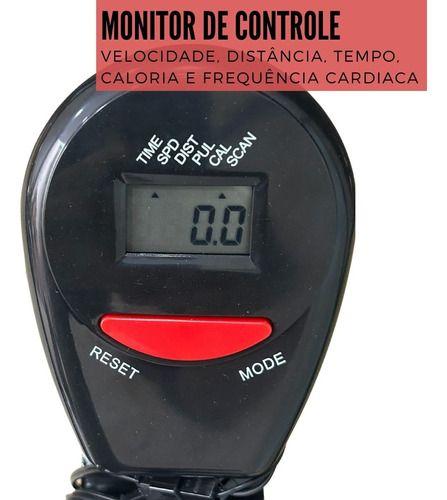 Imagem de Bicicleta Ergométrica Spinning 8kg Com Monitor - Cores