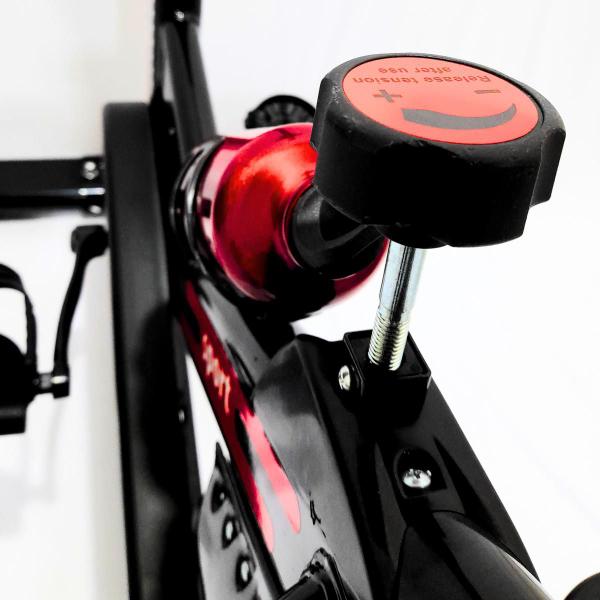 Imagem de Bicicleta Ergométrica  Spinning Roda de Inercia 8kg até 120kg Mecânica  Kxt  KUB-618