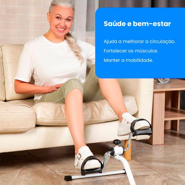 Imagem de Bicicleta Ergométrica Treino Em Casa Fisioterapia Pé E Mão