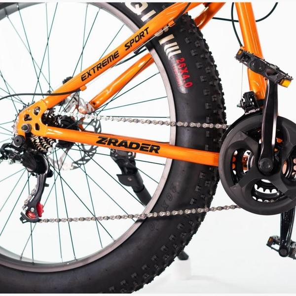 Imagem de Bicicleta Fat Bike  Aro 26 Câmbio Shimano 21 Marchas - Zrader