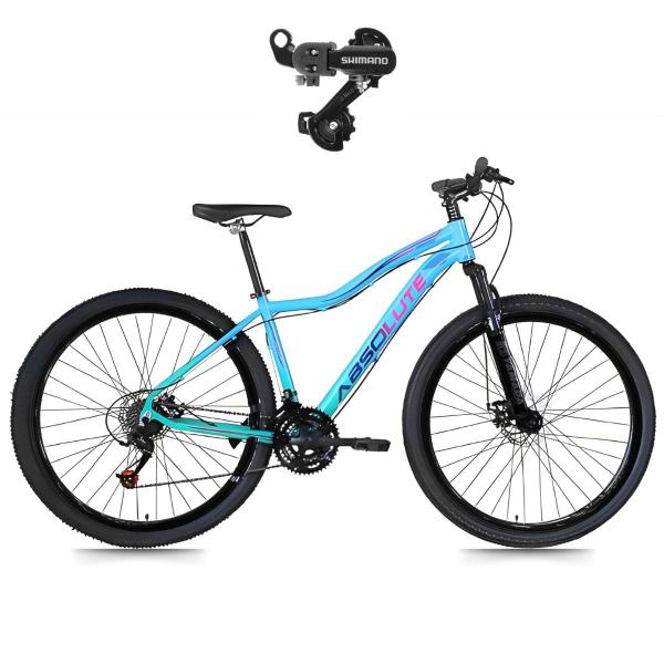 Imagem de Bicicleta Feminina Aluminio Absolute Hera Mtb 21 Marchas Aro 29 Câmbio Traseiro Shimano 