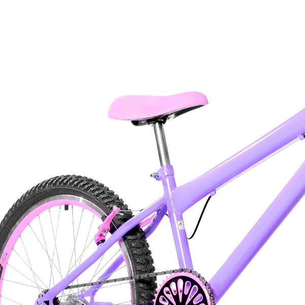 Imagem de Bicicleta Feminina Aro 24 Aero + Kit Passeio e Cadeirinha