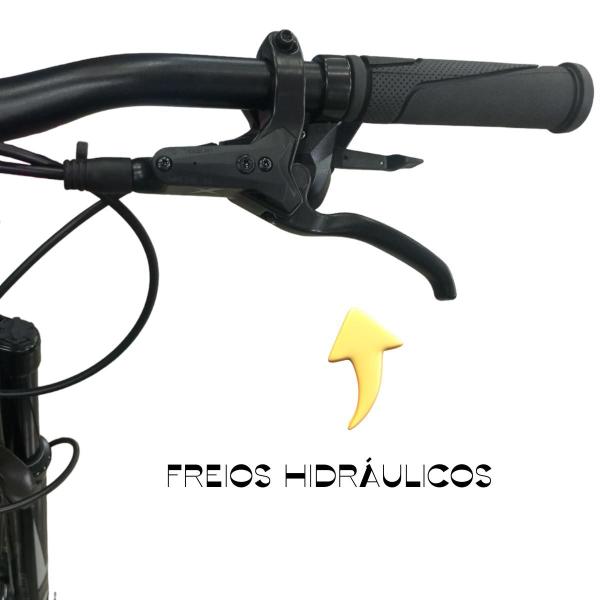 Imagem de Bicicleta Feminina Aro 29 Mtb Ksw Mwza 24v Freio a Disco Hidráulico Suspensao 80mm Estrada Cidade