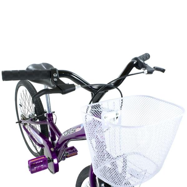 Imagem de Bicicleta Feminina Infantil Aro 20 Bike Dks Com Cestinha