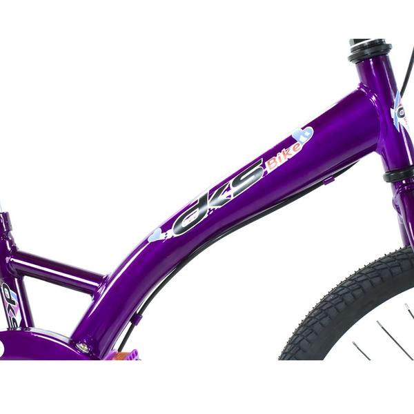 Imagem de Bicicleta Feminina Infantil Aro 20 Bike Dks Com Cestinha