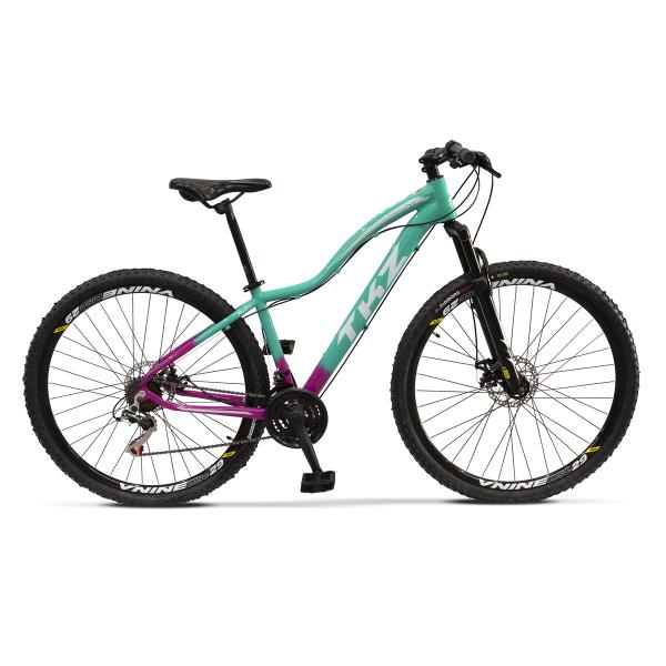 Imagem de Bicicleta Fuji 21 Marchas Câmbio Tras. Shimano Quadro 15" Rebaixado em Alumínio Aro 29 TKZ