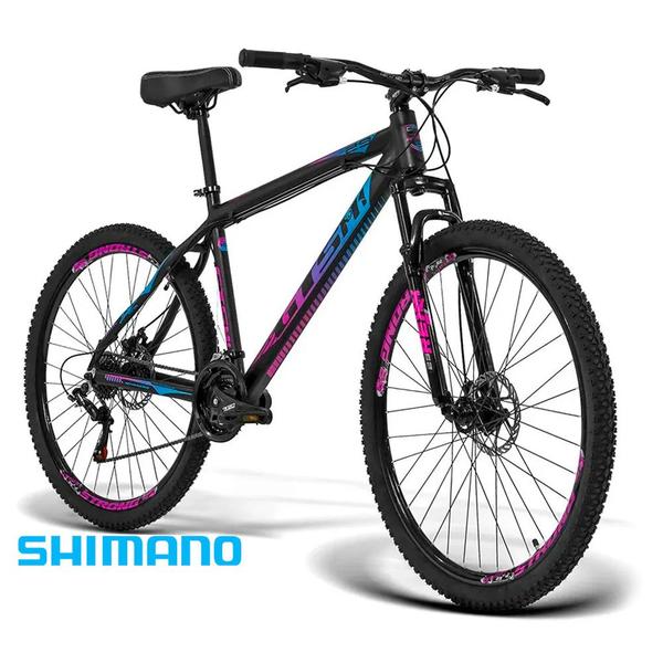 Imagem de Bicicleta GTS Aro 29 Freio a Disco Câmbio Shimano 21 Marchas e Amortecedor  GTS M1 Advanced