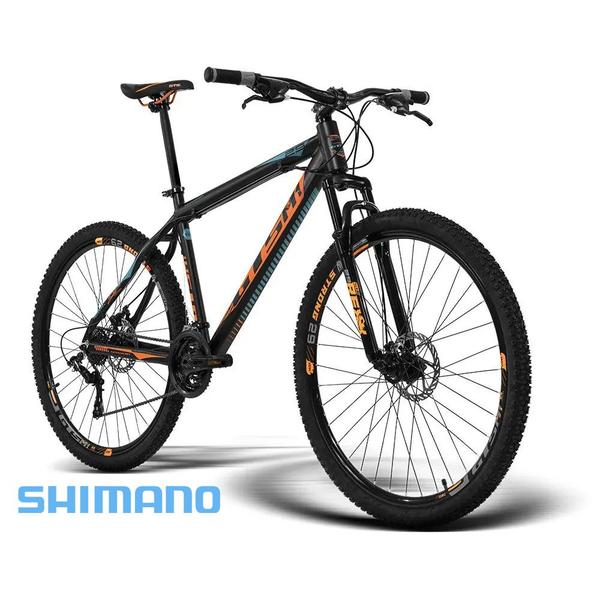 Imagem de Bicicleta GTS Aro 29 Freio a Disco Câmbio Shimano 21 Marchas e Amortecedor  GTS M1 Advanced