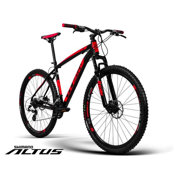 Imagem de Bicicleta GTS aro 29 Freio a Disco Câmbio Shimano Altus 24 Marchas e amortecedor  Ride New Altus