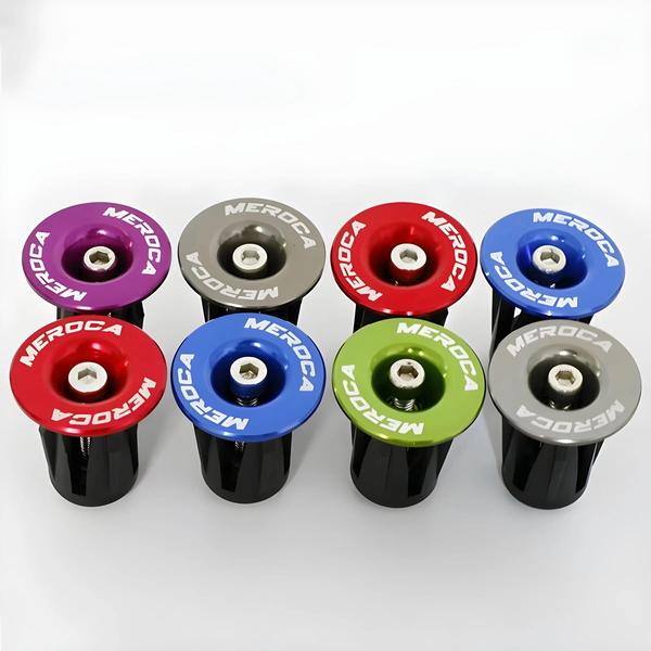 Imagem de Bicicleta Guiador End Cap, Alumínio Plug, Road Mountain Bike, MTB Guiador, Plugs