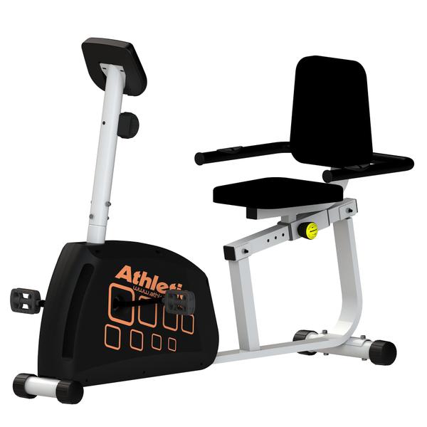 Imagem de Bicicleta Horizontal Athletic CLBH 10 8 Níveis de Esforço Suporta 150kg