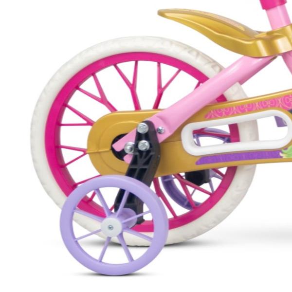 Imagem de Bicicleta Infantil 12 Equilíbrio Princesas Nathor + Fantasia