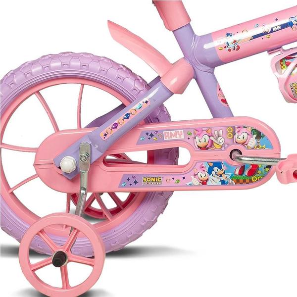 Imagem de Bicicleta Infantil Amy Aro 12 Lilás E Rosa - Verden