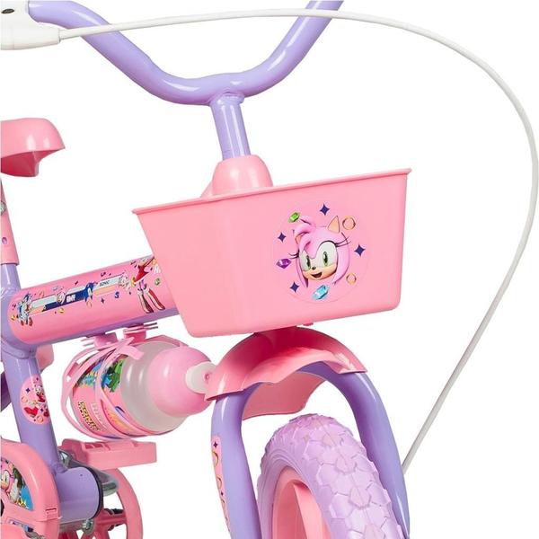 Imagem de Bicicleta Infantil Amy Aro 12 Lilás E Rosa - Verden