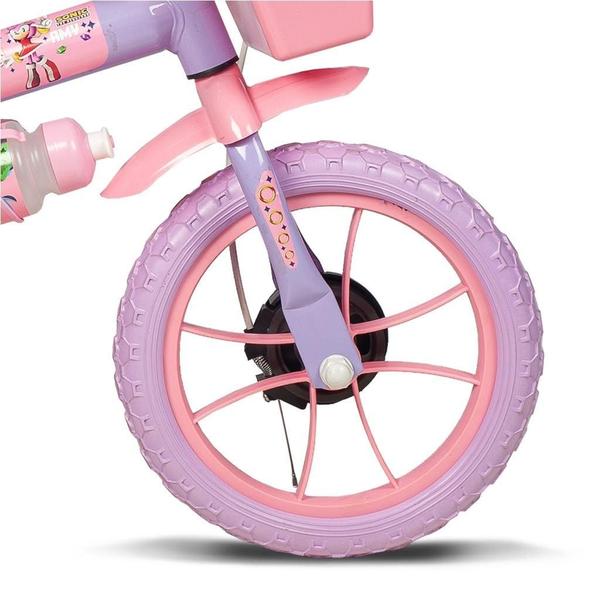 Imagem de Bicicleta Infantil Amy Aro 12 Lilás E Rosa - Verden