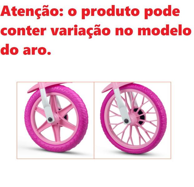 Imagem de Bicicleta Infantil Aro 12 Até 21Kg com Garrafinha Cat Nathor