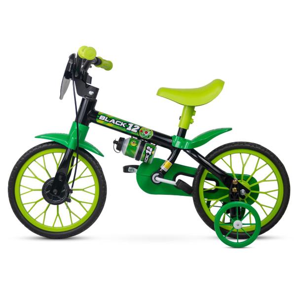 Imagem de Bicicleta Infantil Aro 12 Black - Nathor