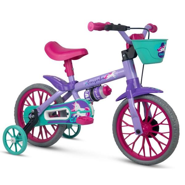 Imagem de Bicicleta Infantil Aro 12 Cecizinha 2023 Caloi Colorida