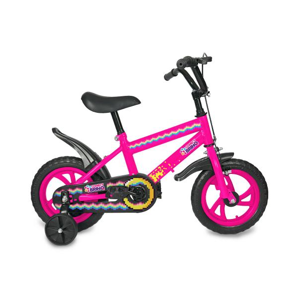 Bicicleta Infantil Aro 12 Conect Brinq Rodinhas de Apoio - 3 a 5 anos Bicicleta Infantil Aro 12 Conect Brinq Rodinhas de Apoio - 3 a 5 anos