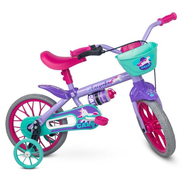 Imagem de Bicicleta Infantil Aro 12 Feminina Cecizinha - Nathor By Caloi