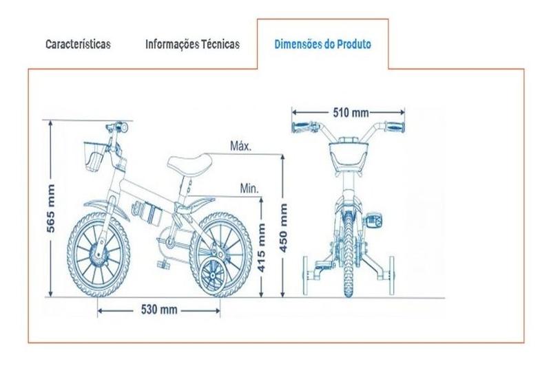 Imagem de Bicicleta Infantil Aro 12 Nathor Spider Man Marvel