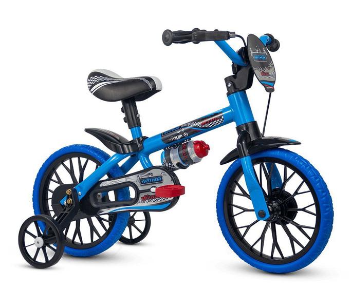 Imagem de Bicicleta Infantil Aro 12 Veloz Nathor Com Rodinhas