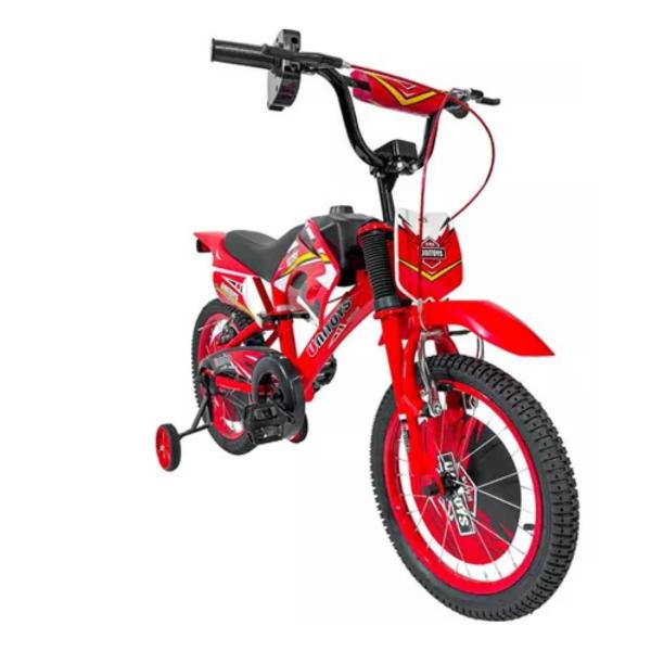 Imagem de Bicicleta Infantil Aro 14 Bike Cross Vermelha Unitoys