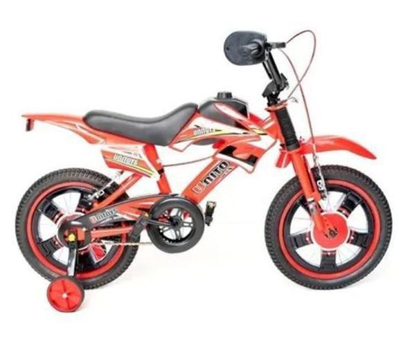 Imagem de Bicicleta Infantil Aro 14 Bike Cross Vermelha Unitoys