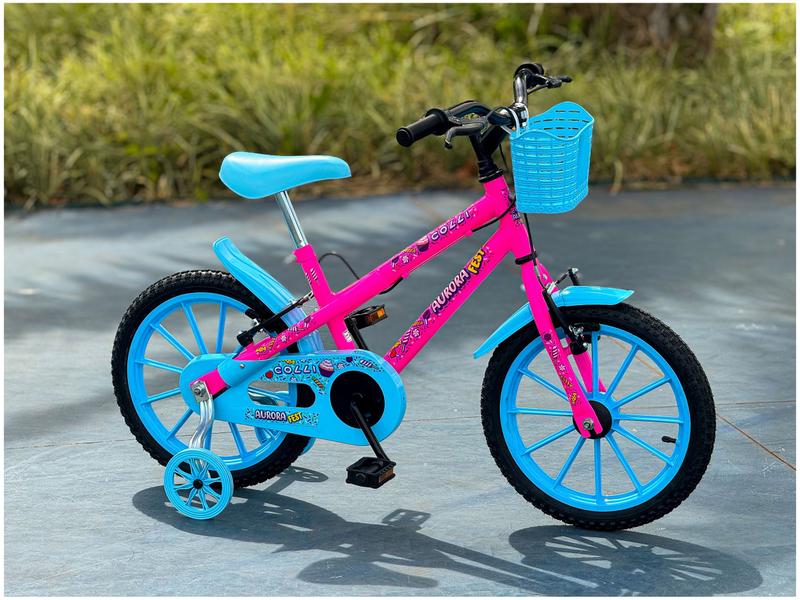 Imagem de Bicicleta Infantil Aro 16 Colli Aurora Fest 