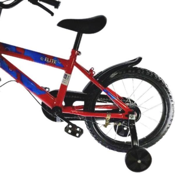 Imagem de Bicicleta Infantil Aro 16 Com Cestinha Elite Cor Vermelho