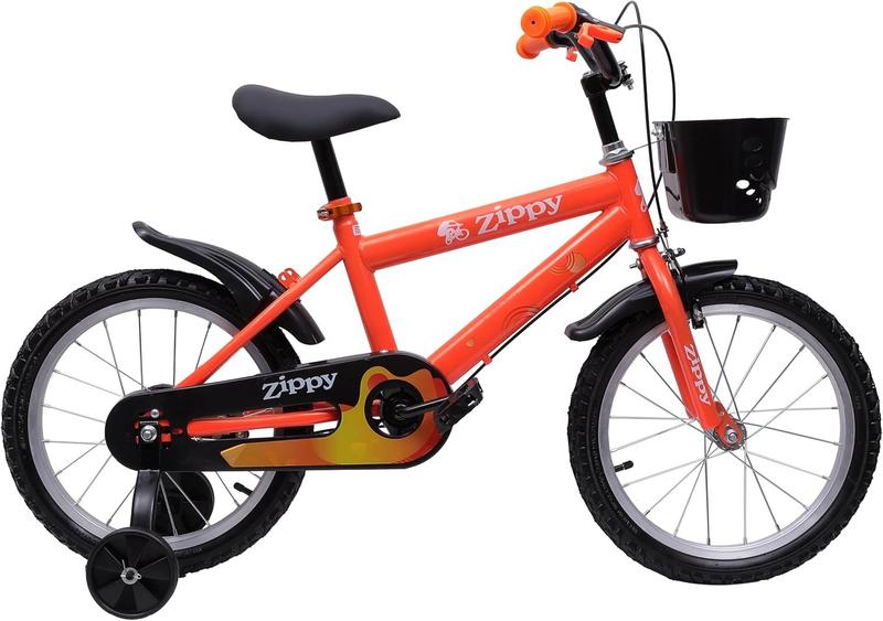 Imagem de Bicicleta Infantil Aro 16 Com Rodinhas De Treinamento Bike Criança Zippy