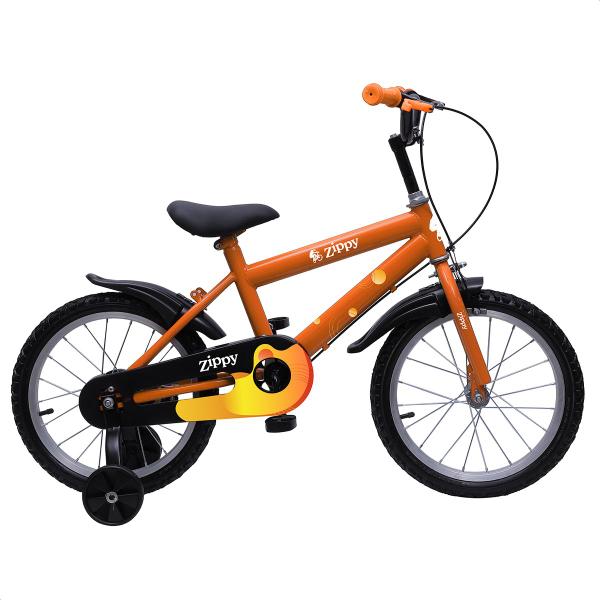 Imagem de Bicicleta Infantil Aro 16 Com Rodinhas De Treinamento Bike Criança Zippy