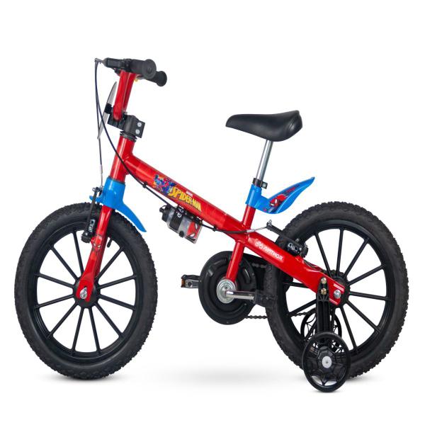 Imagem de Bicicleta Infantil Aro 16 Com Rodinhas Spider Man Nathor