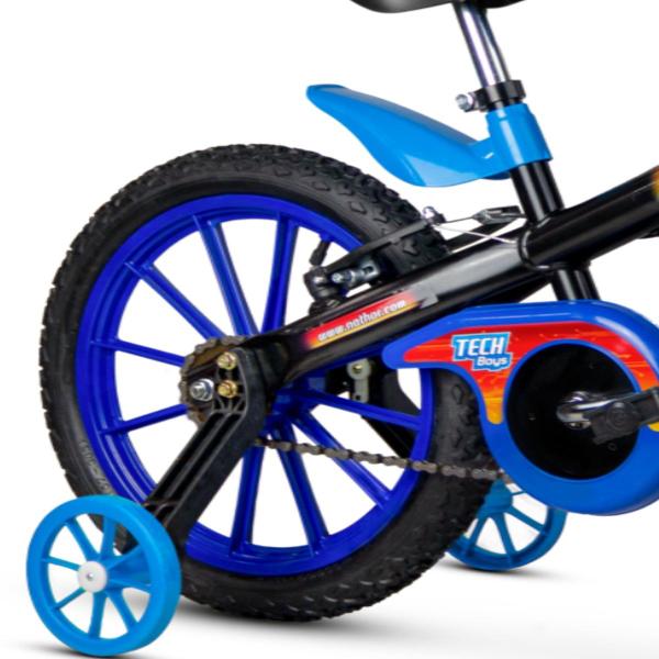 Imagem de Bicicleta Infantil Aro 16 Freios V-brake Rodas Com Capacete