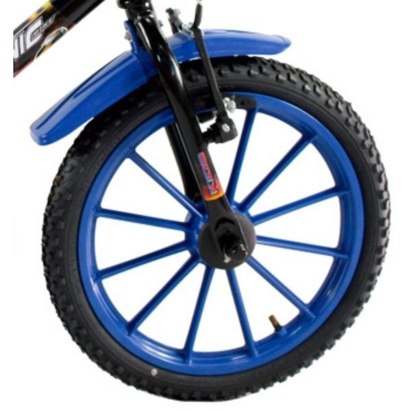 Imagem de Bicicleta Infantil Aro 16 Kids cor Azul com Preto