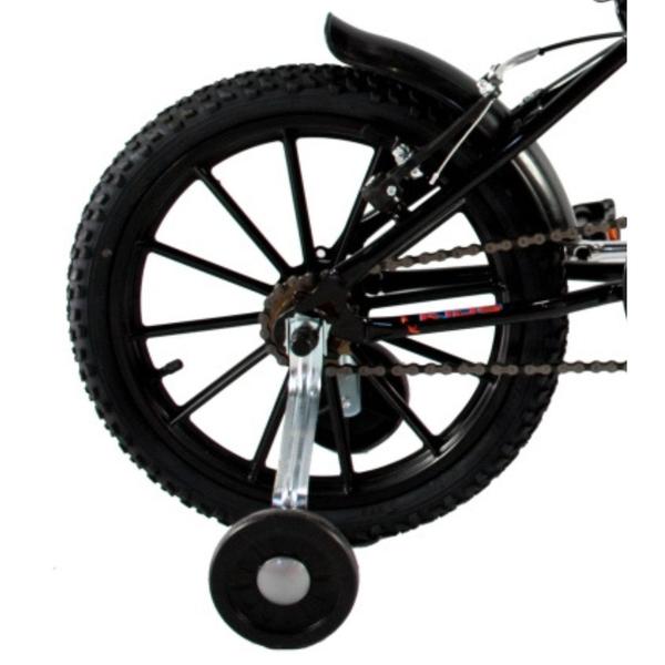 Imagem de Bicicleta Infantil Aro 16 Kids cor Preto com Branco