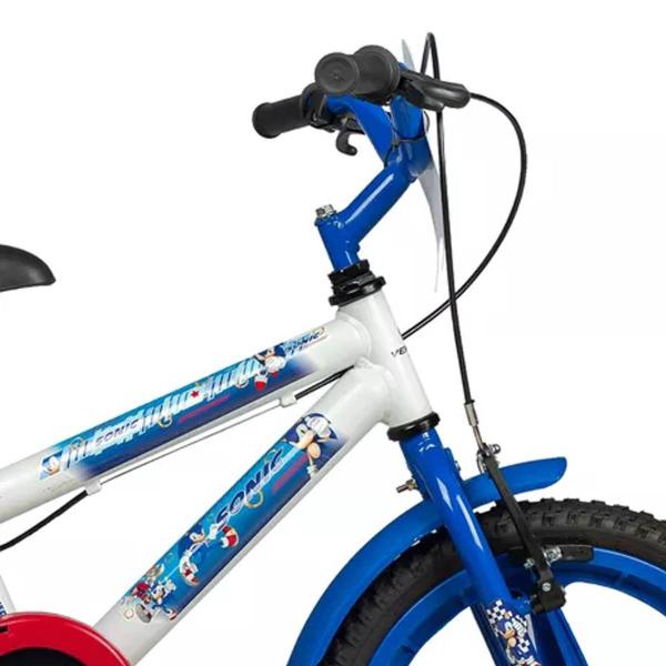 Imagem de Bicicleta Infantil Aro 16 Sonic Branco E ul Verden Bikes