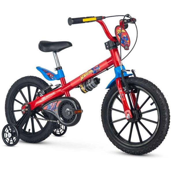 Imagem de Bicicleta infantil aro 16 Spider-Man - Nathor