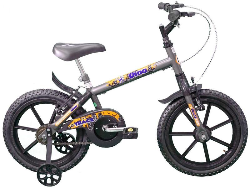 Imagem de Bicicleta Infantil Aro 16 TK3 Track Dino GP - com Rodinhas