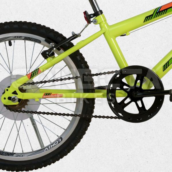 Imagem de Bicicleta Infantil Aro 20 Athor Evolution Masculina S/M Neon