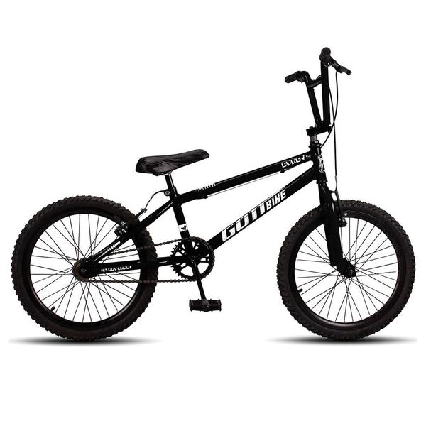 Imagem de Bicicleta Infantil Aro 20 Bmx Freio V-Brake Aro Aereo Preto Gottbike