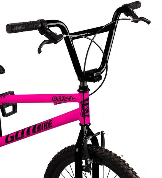 Imagem de Bicicleta Infantil Aro 20 Bmx Freio V-Brake Aro Aereo Rosa e Preto Gottbike