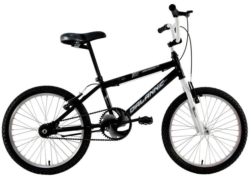 Imagem de Bicicleta Infantil Aro 20 Cross Bmx Freestyle Mutante Preta