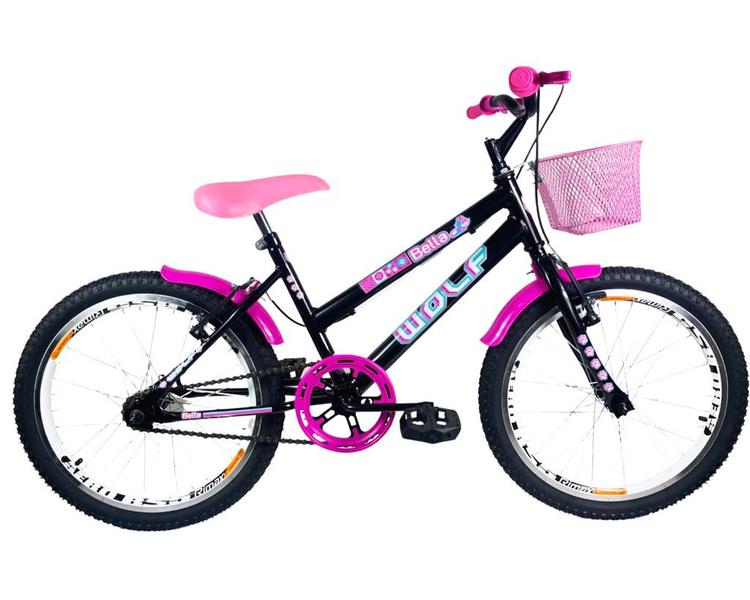 Imagem de Bicicleta Infantil Aro 20 Feminina  Aro Aero - Wolf Bike