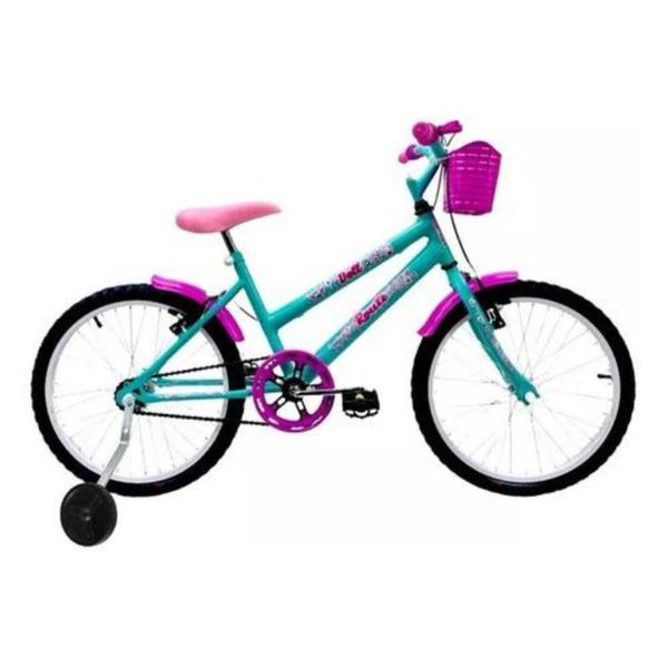 Imagem de Bicicleta Infantil Aro 20 Feminina Doll + Rodinha Lateral